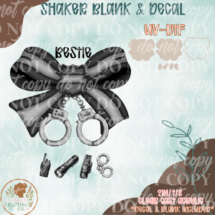 Bestie Correctional UV Dtf Shaker Set