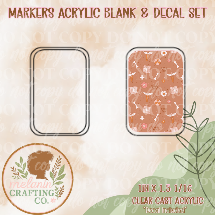 Brown Rad X-Ray Tech Decal Included)