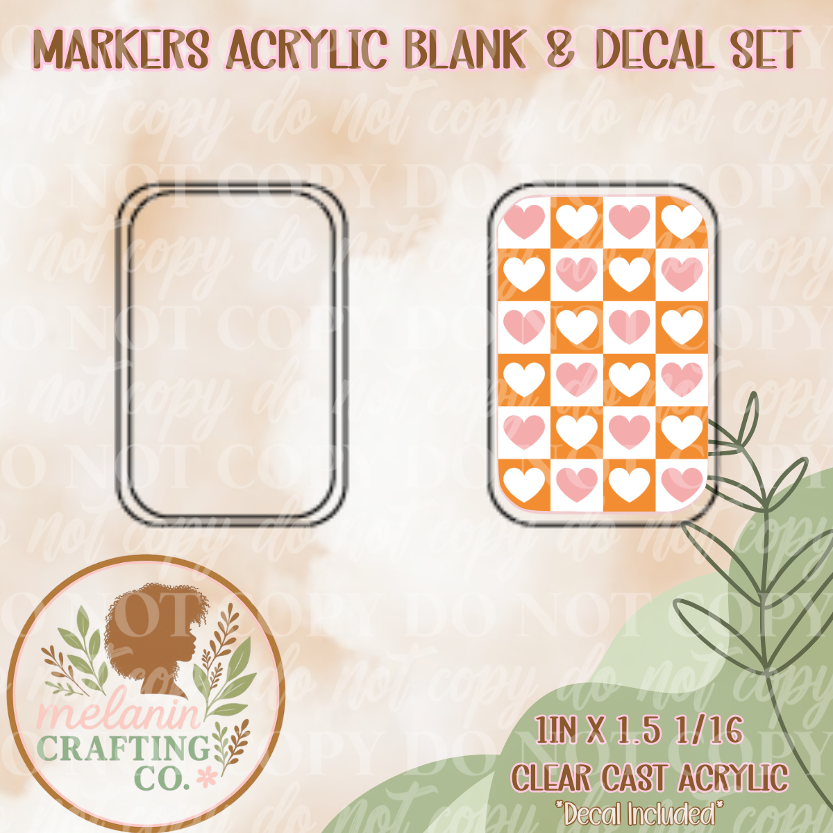 Signature Hearts X-Ray Markers Decal Included)