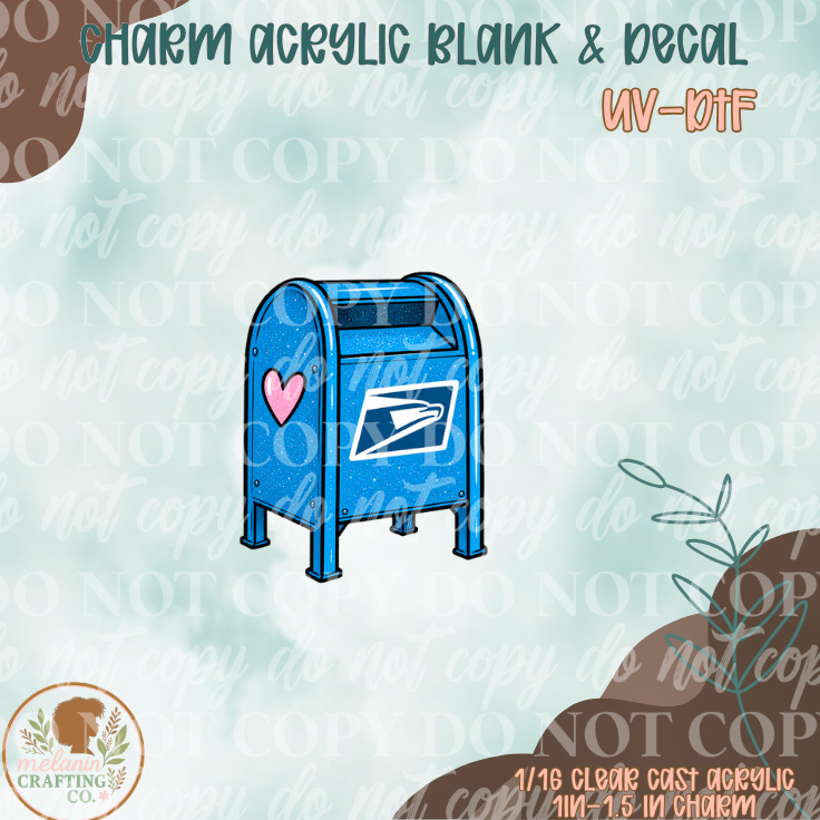 Mailbox Charms UV DTF Charm & Decal Set