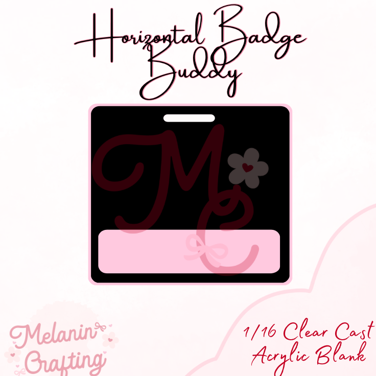 Horizontal Acrylic Blank