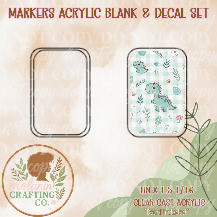 Sweetasaurus X-Ray Markers Decal Included)