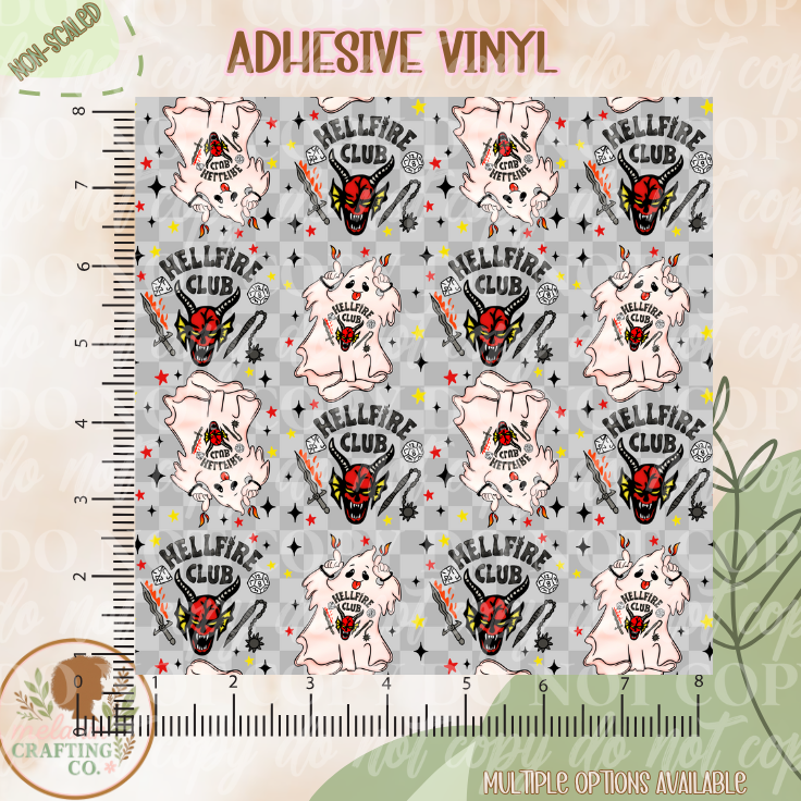 Hellfire Club Adhesive Vinyl