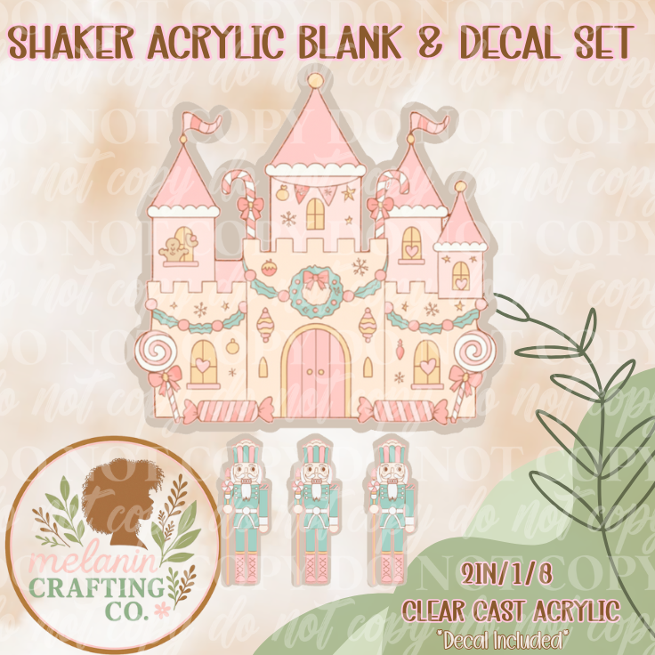 Nutcracker Castle Shaker Set
