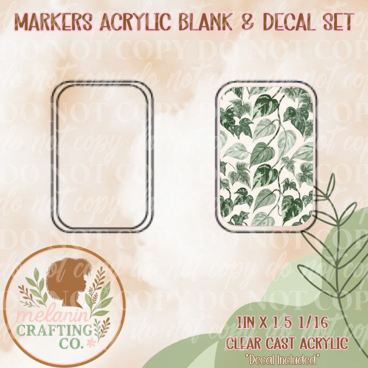 Evergreen Ivy X-Ray Markers Decal Included)