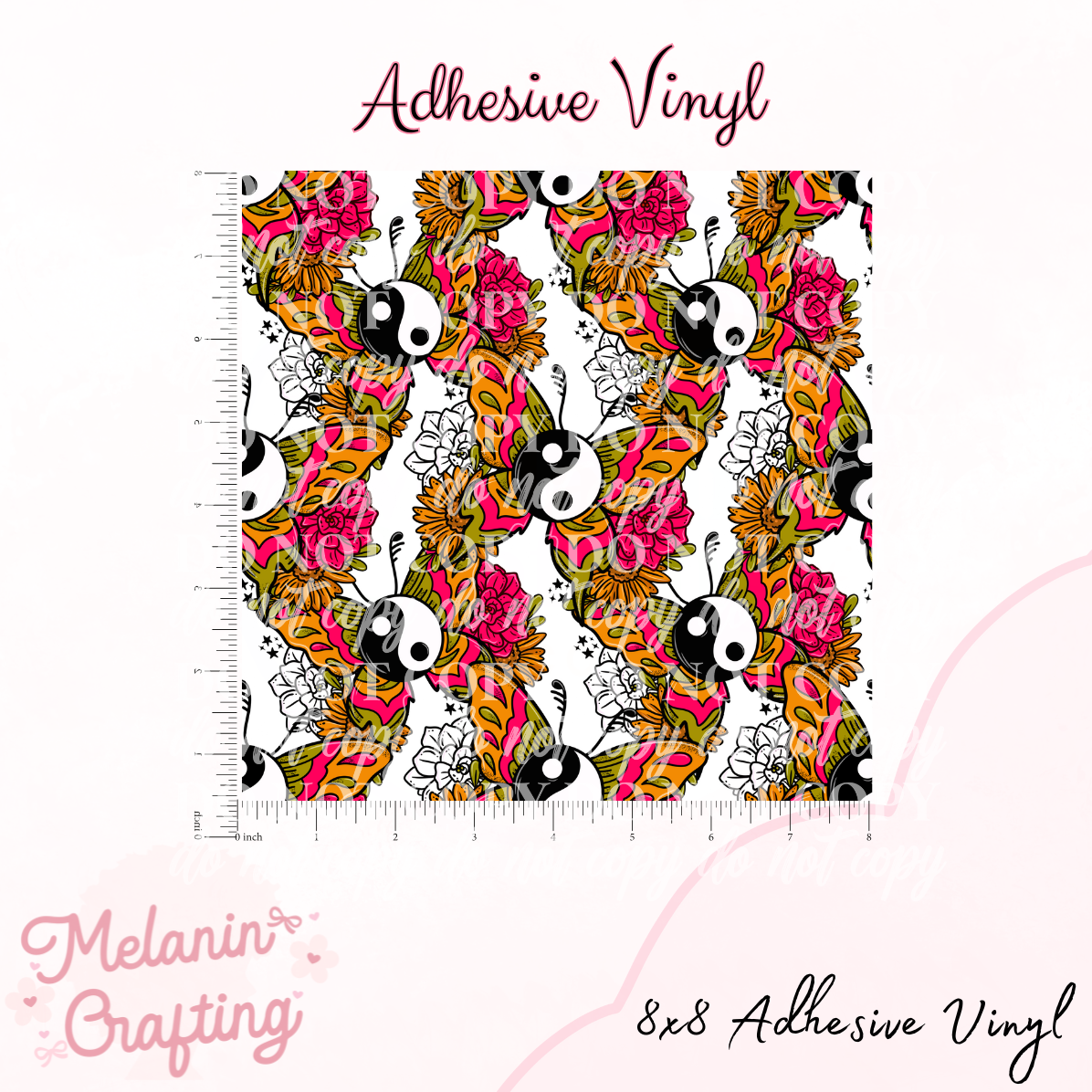 Ying & Yang Adhesive Vinyl