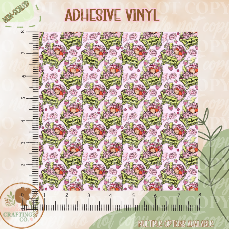 Strawberry Short Circuit Adhesive Vinyl