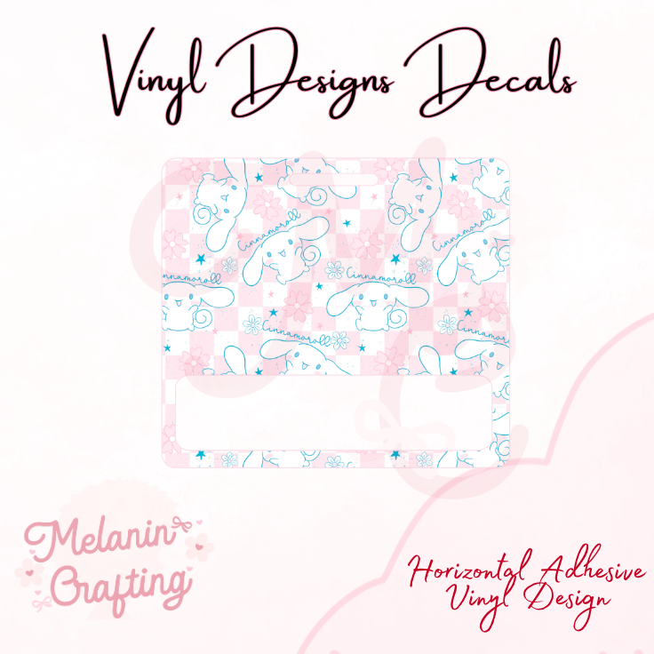 Cinnamon Roll Horizontal Vinyl Decal