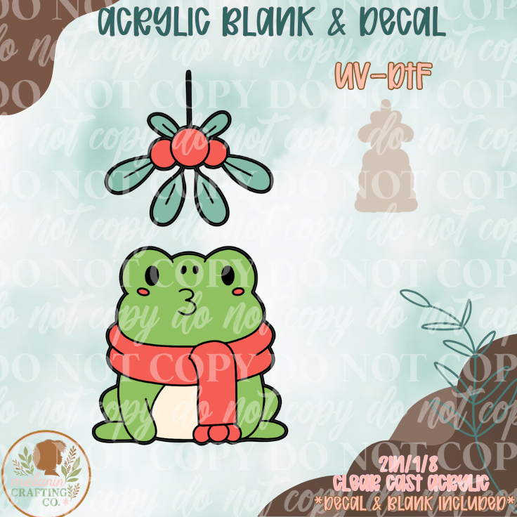 MistleToad UV DTF Acrylic Blank Set