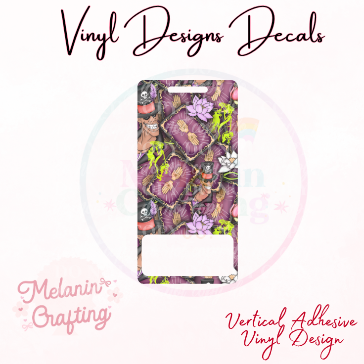 Dr. Facilier Vertical Vinyl Decal