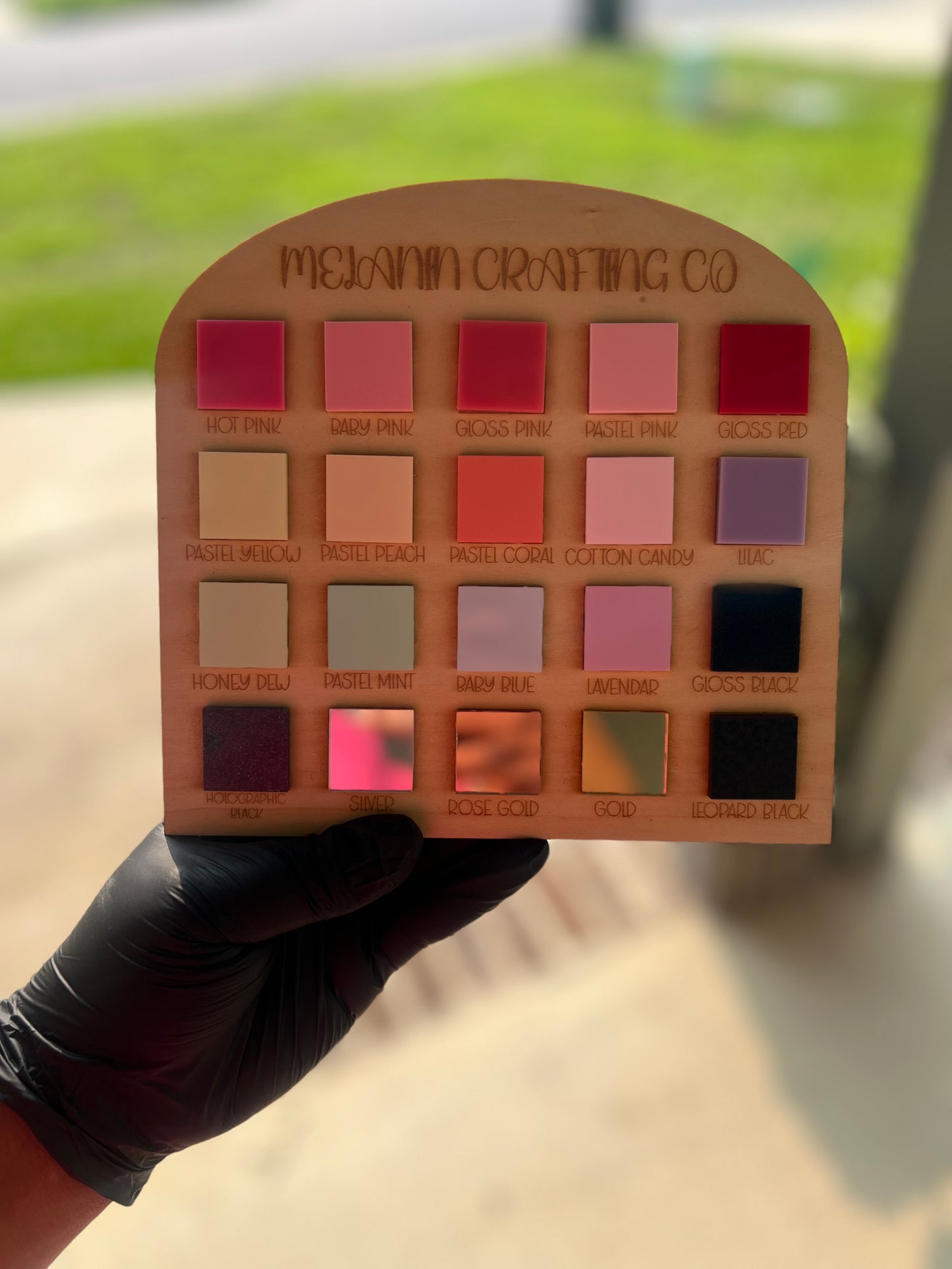 Business Name Watermark Sign