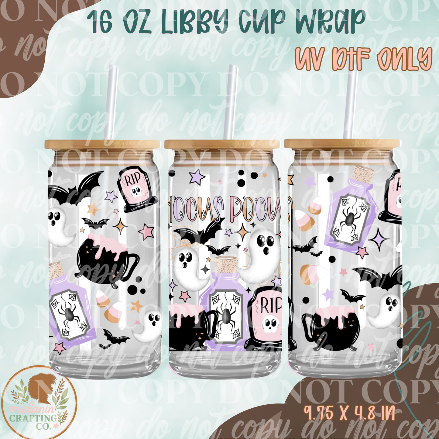 HP Pastel Wrap 16 oz UV DTF