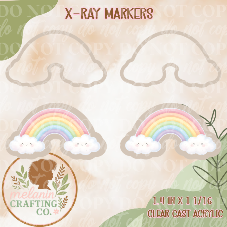 Rainbow X-Ray Markers (Decal Included)