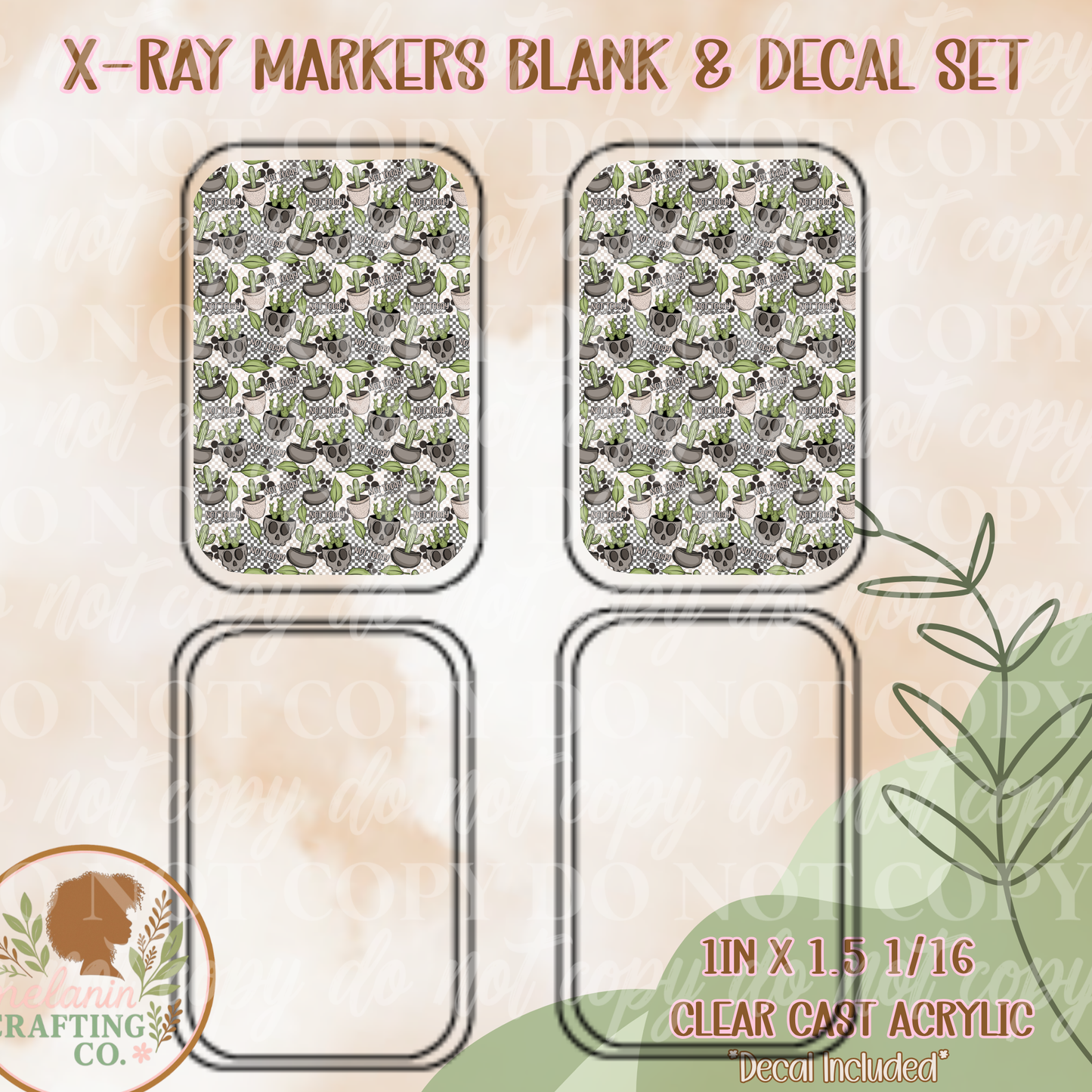 Succa X-Ray Markers (Decal Included)