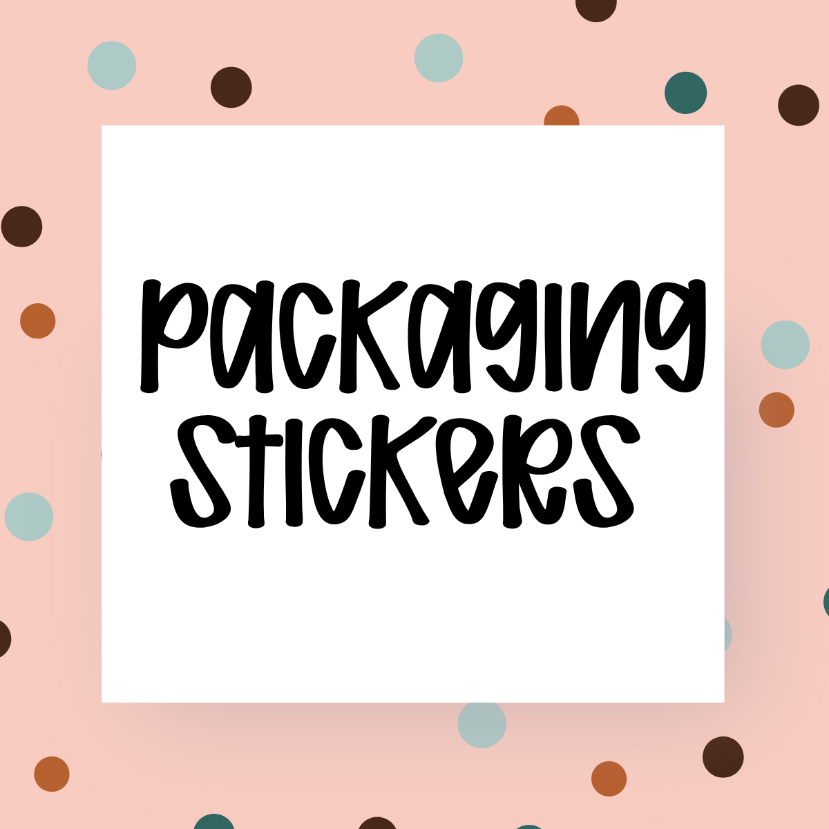 Packaging Stickers
