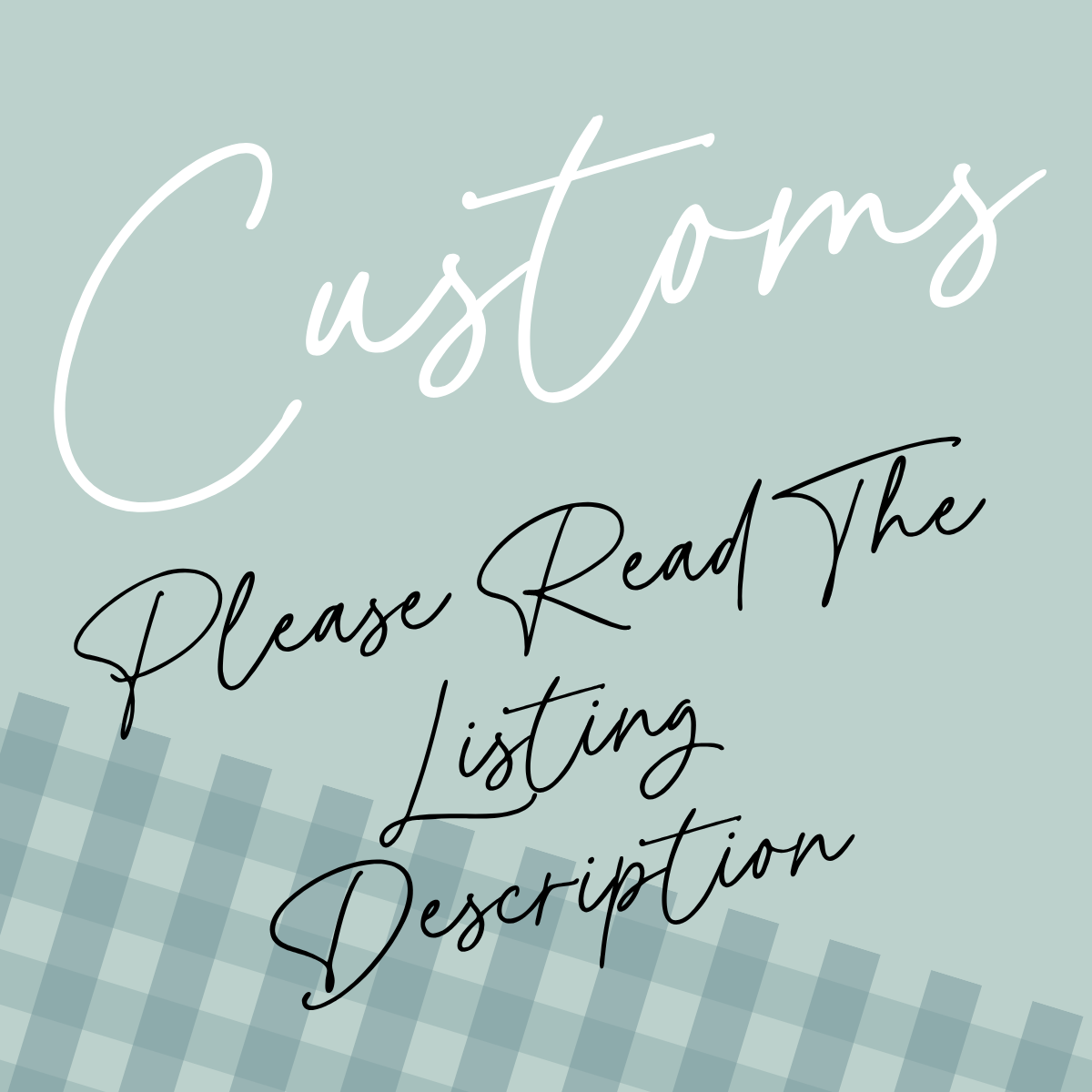 Customs