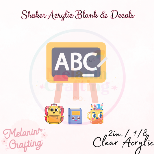 ABC Chalk Shaker Set