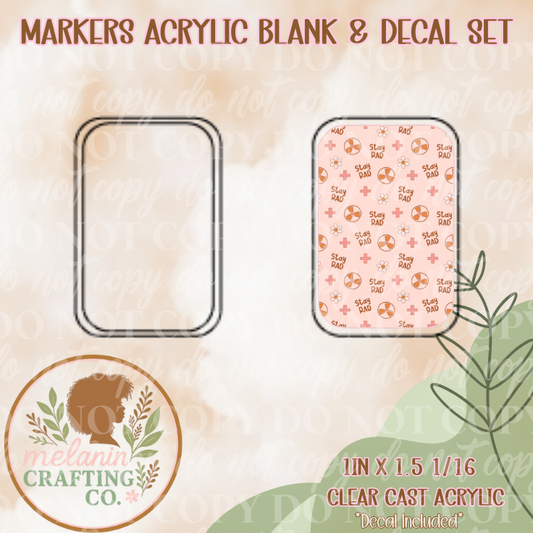 Stay Rad X-Ray Tech Decal Included)