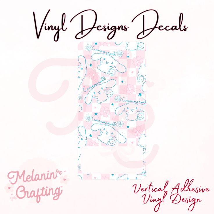 Cinnamon Roll Vertical Vinyl Decal