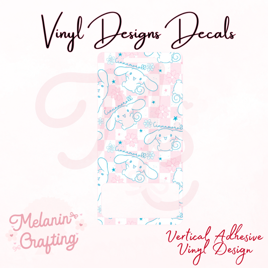Cinnamon Roll Vertical Vinyl Decal