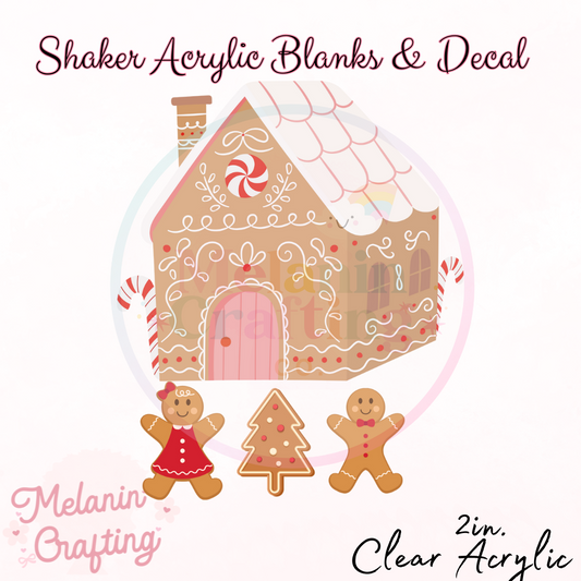 Gingerbread House Shaker Set