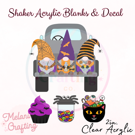 Gnome Fall Truck Shaker Set