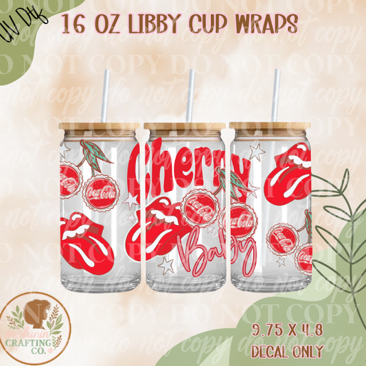 Cherry Baby Cup Wrap