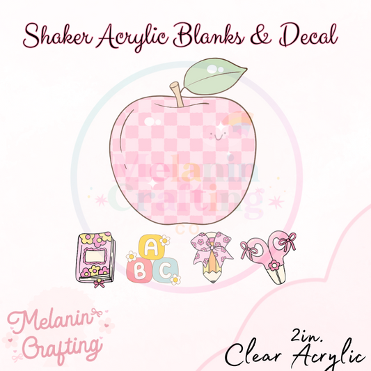 Teacher Apple Shaker Set