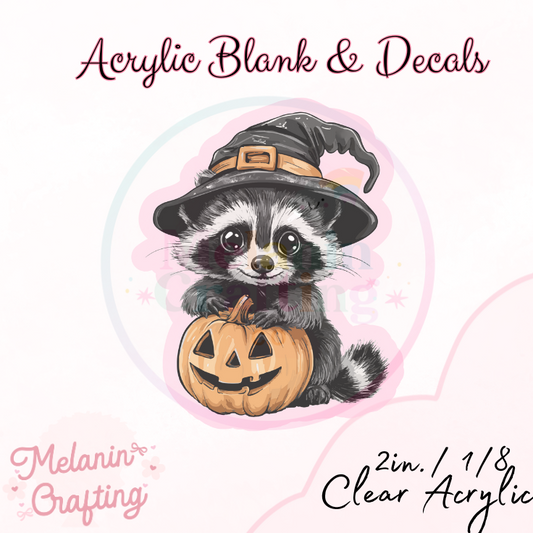 Feral Witch Acrylic Blank & Decal Set