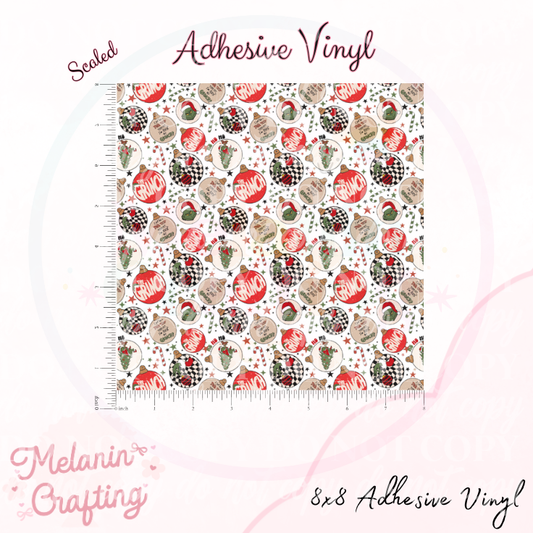 100% That Grinch Red Adhesive Vinyl