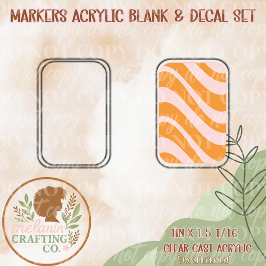 Boho X-Ray Markers Decal Included)