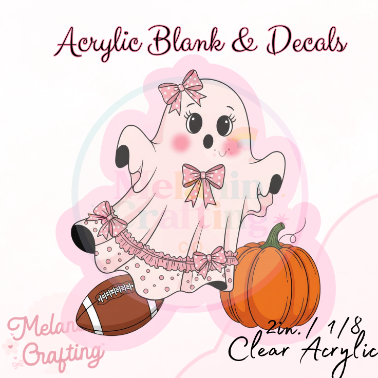 Ghosty Things Acrylic Blank & Decal Set