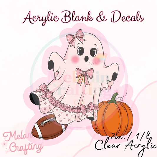 Ghosty Things Acrylic Blank & Decal Set