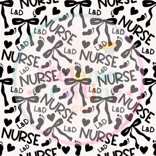 L&D Nurse 6x6 Adhesive Vinyl
