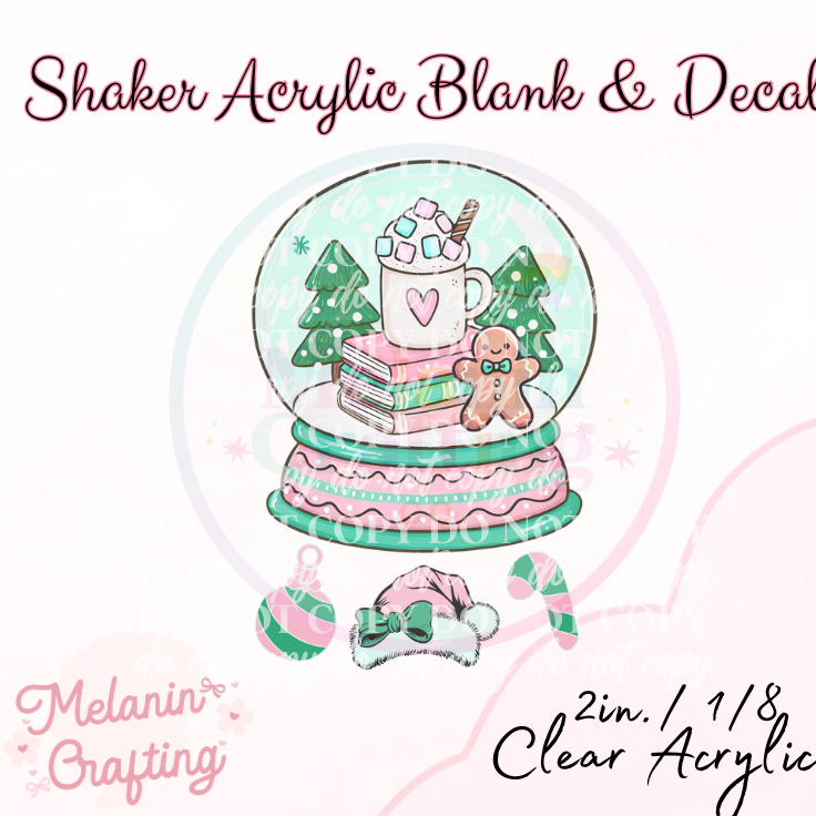 Bookish SnowGlobe Shaker Set