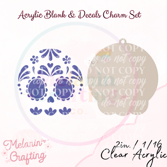 Tavalera Charm & Decal Set