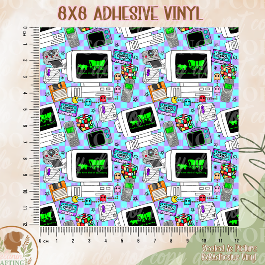 From The 1900s  8x8 Adhesive Vinyl