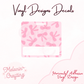 Pink Coquette Horizontal Vinyl Decal