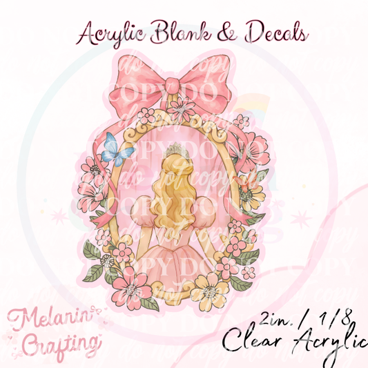 The Good Pink Acrylic Blank & Decal Set