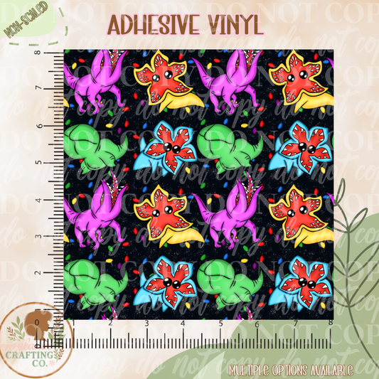 Demogorgon crew Adhesive Vinyl