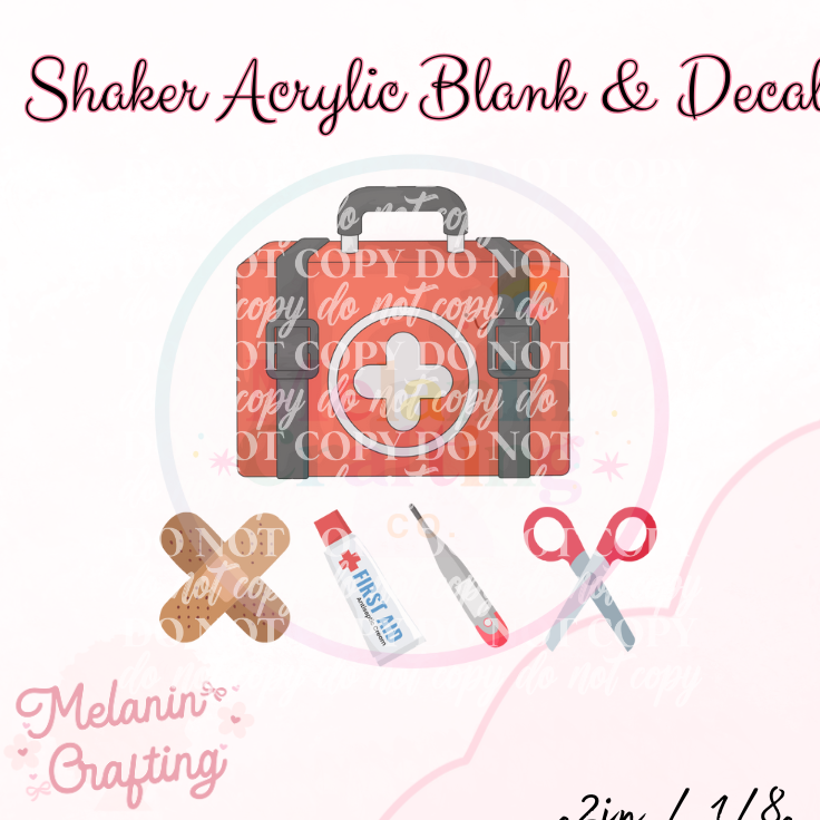 FirstAid Kit Shaker Set