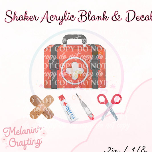 FirstAid Kit Shaker Set