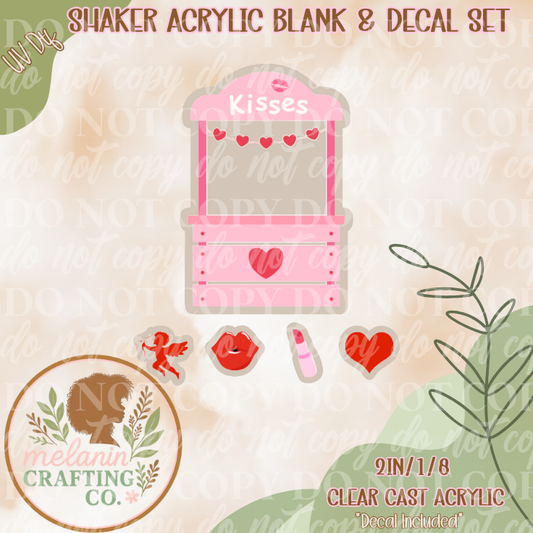Kissing Booth UV Dtf Shaker Set