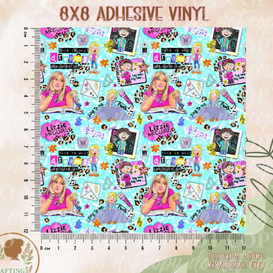 Dreams Are Made Of 8x8 Adhesive Vinyl