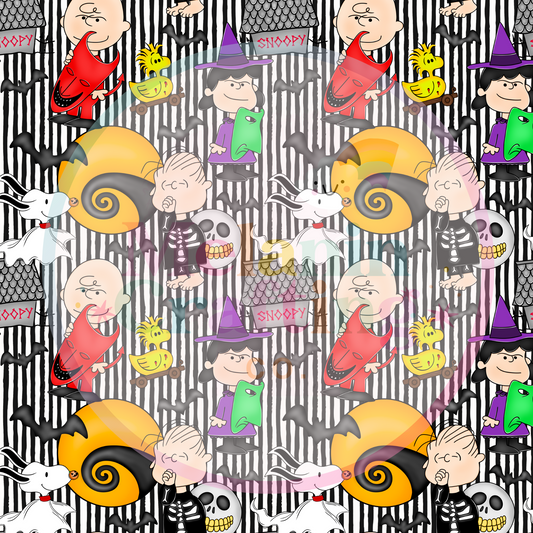 CB Spooky Halloween  6x6 Adhesive Vinyl