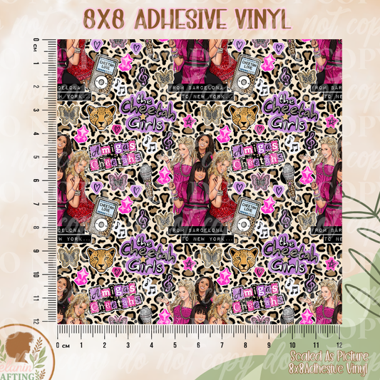 Amigas 8x8 Adhesive Vinyl