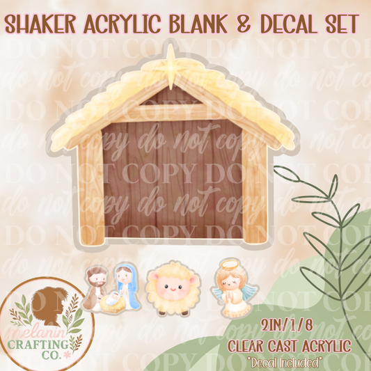 Birth Of Christ Shaker Set