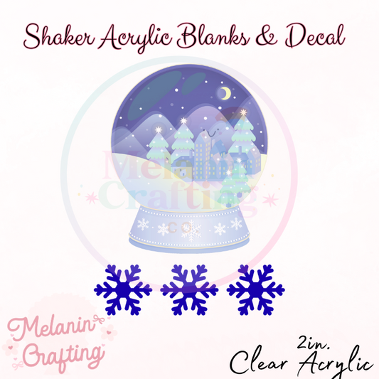 Snow Globe Shaker Set