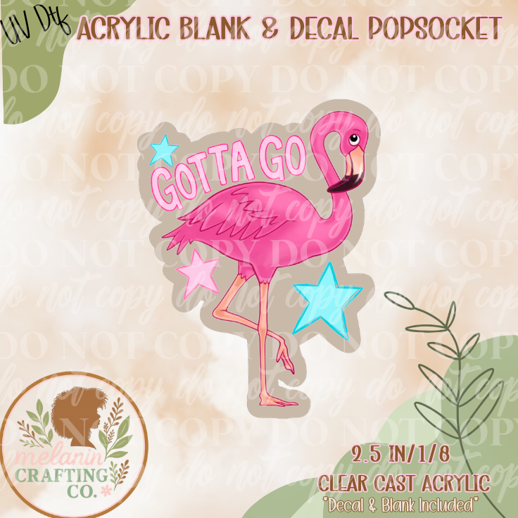 Gotta Go UV DTF Acrylic Blank Set
