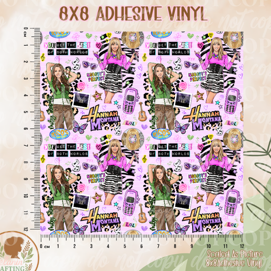 Best Of Both Worlds 8x8 Adhesive Vinyl